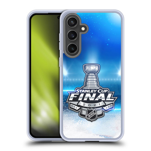 NHL 2021 Stanley Cup Final Stadium Soft Gel Case for Samsung Galaxy S24 FE