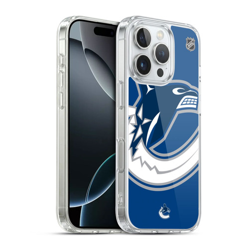 NHL Vancouver Canucks Oversized Soft Gel Case for Apple iPhone 16 Pro & MagSafe