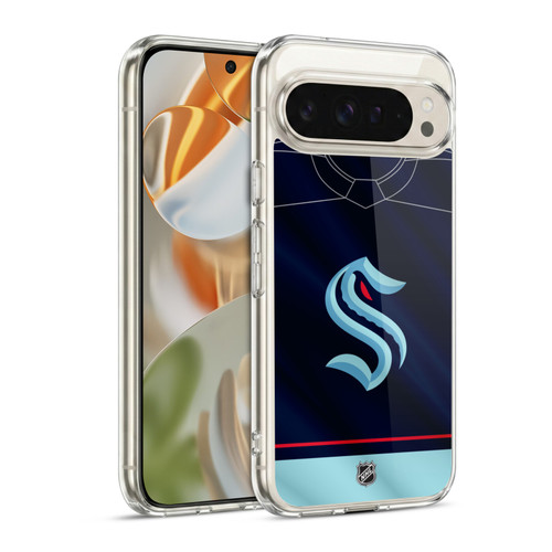 NHL Seattle Kraken Jersey Soft Gel Case for Google Pixel 9 / Pixel 9 Pro