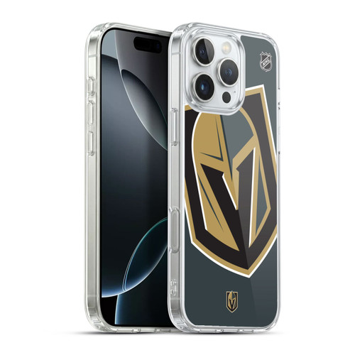 NHL Vegas Golden Knights Oversized Soft Gel Case for Apple iPhone 16 Pro Max
