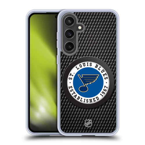 NHL St Louis Blues Puck Texture Soft Gel Case for Samsung Galaxy S24 FE NHL St Louis Blues Puck Texture Soft Gel Case for Samsung Galaxy S24 FE