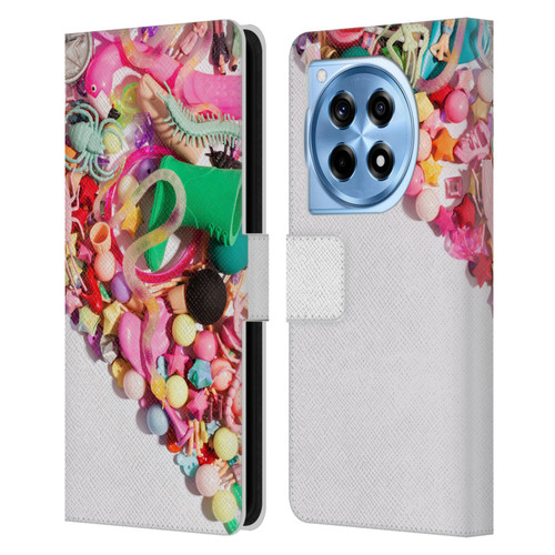 Pepino De Mar Patterns 2 Toy Leather Book Wallet Case Cover For OnePlus 12R