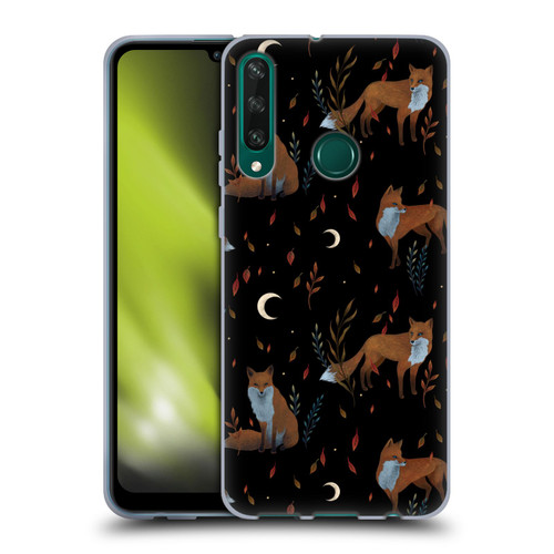 Episodic Drawing Art Foxes Pattern Soft Gel Case for Huawei Y6p