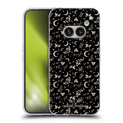 Episodic Drawing Florals & Serpents Moon Garden Soft Gel Case for Nothing Phone (2a)