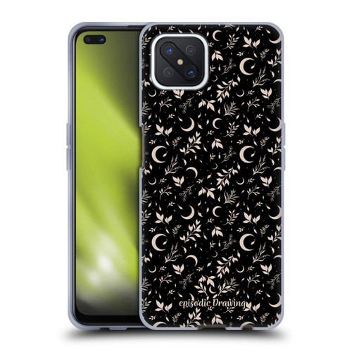 Episodic Drawing Florals & Serpents Moon Garden Soft Gel Case for OPPO Reno4 Z 5G