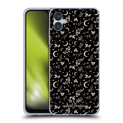 Episodic Drawing Florals & Serpents Moon Garden Soft Gel Case for Samsung Galaxy M04 5G / A04e