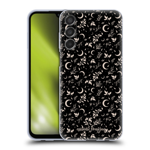 Episodic Drawing Florals & Serpents Moon Garden Soft Gel Case for Samsung Galaxy M15/F15 5G