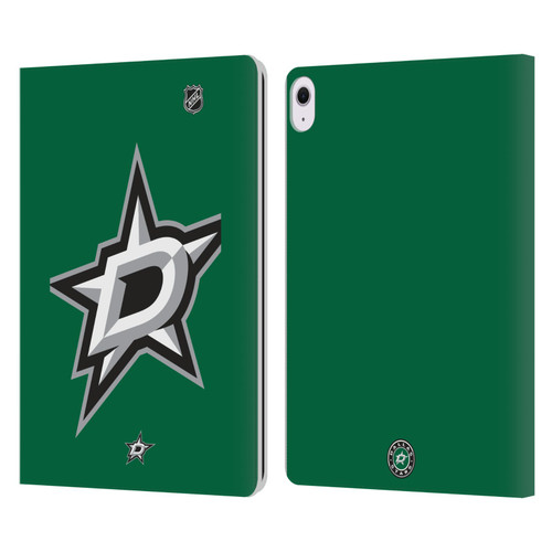 NHL Dallas Stars Oversized Leather Book Wallet Case Cover For Apple iPad Air 13 2024