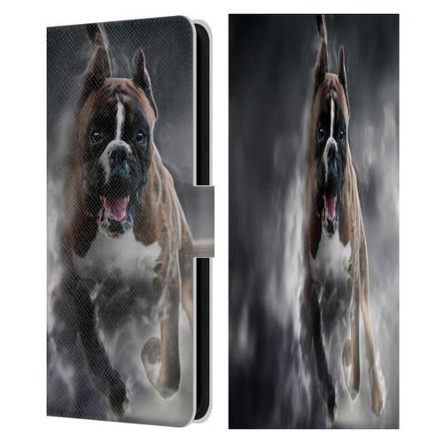 Klaudia Senator Animal Art American Bully Leather Book Wallet Case Cover For Samsung Galaxy S23 FE 5G