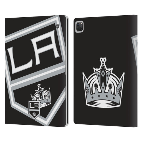 NHL Los Angeles Kings Oversized Leather Book Wallet Case Cover For Apple iPad Pro 13 M4 2024 NHL Los Angeles Kings Oversized Leather Book Wallet Case Cover For Apple iPad Pro 13 M4 2024