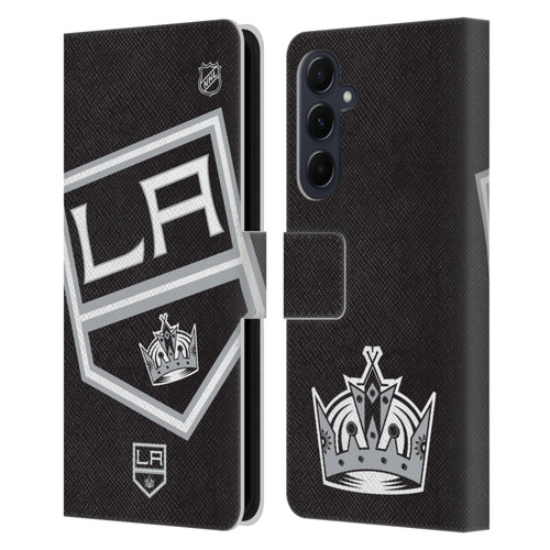 NHL Los Angeles Kings Oversized Leather Book Wallet Case Cover For Samsung Galaxy A55 5G