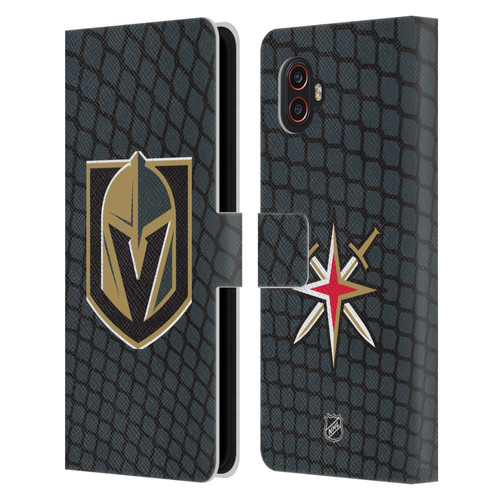 NHL Vegas Golden Knights Net Pattern Leather Book Wallet Case Cover For Samsung Galaxy Xcover6 Pro/Pro2