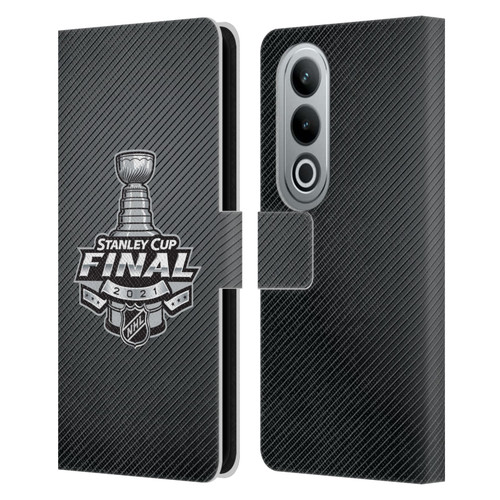 NHL 2021 Stanley Cup Final Stripes Leather Book Wallet Case Cover For OPPO OnePlus Ace 3V 5G