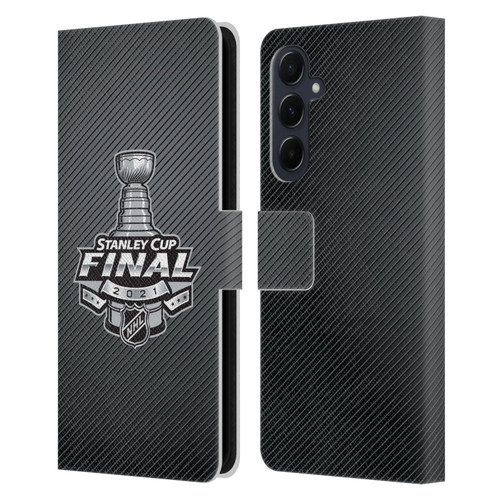 NHL 2021 Stanley Cup Final Stripes Leather Book Wallet Case Cover For Samsung Galaxy A55 5G