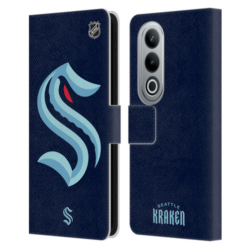 NHL Seattle Kraken Oversized Leather Book Wallet Case Cover For OPPO OnePlus Ace 3V 5G