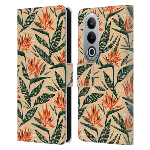 Cat Coquillette Tropical Wildlife Bird Of Paradise Leather Book Wallet Case Cover For OPPO OnePlus Ace 3V 5G