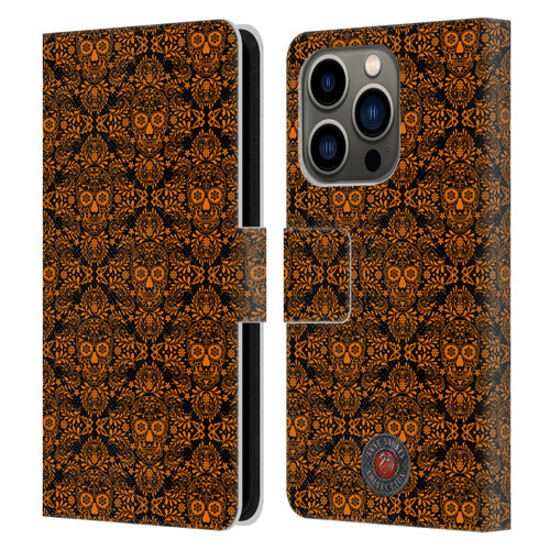 Anne Stokes Mix Fantasy Art Skull Fairy Pattern Leather Book Wallet Case Cover For Apple iPhone 14 Pro