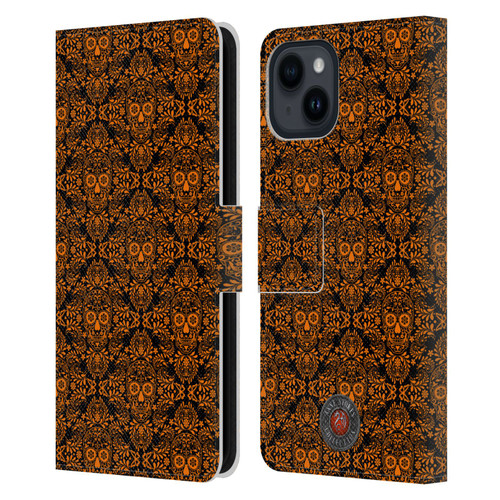 Anne Stokes Mix Fantasy Art Skull Fairy Pattern Leather Book Wallet Case Cover For Apple iPhone 15