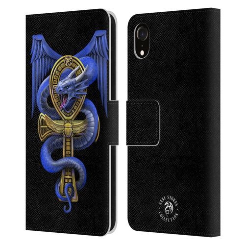 Anne Stokes Mix Fantasy Art Apep's Oracle Leather Book Wallet Case Cover For Apple iPhone XR