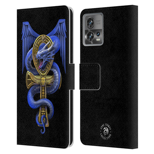Anne Stokes Mix Fantasy Art Apep's Oracle Leather Book Wallet Case Cover For Motorola Moto Edge 30 Fusion