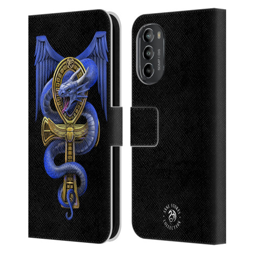 Anne Stokes Mix Fantasy Art Apep's Oracle Leather Book Wallet Case Cover For Motorola Moto G82 5G