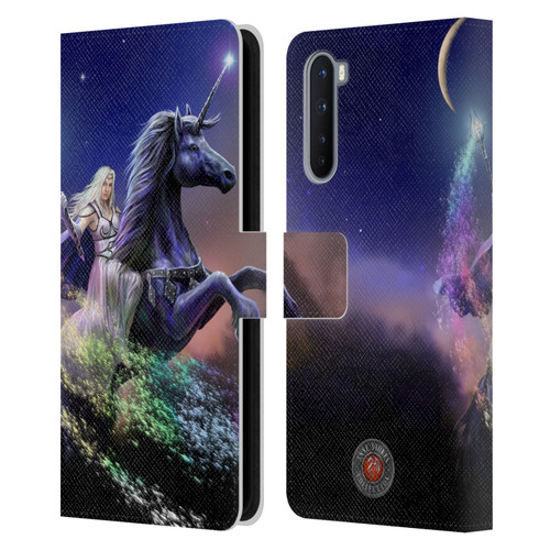 Anne Stokes Mix Fantasy Art Rainbow Magic Leather Book Wallet Case Cover For OnePlus Nord 5G