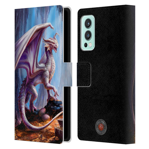 Anne Stokes Mix Fantasy Art Treasure Trove Leather Book Wallet Case Cover For OnePlus Nord 2 5G