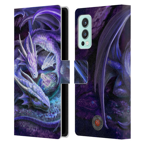 Anne Stokes Mix Fantasy Art Welcome Hatchling Leather Book Wallet Case Cover For OnePlus Nord 2 5G