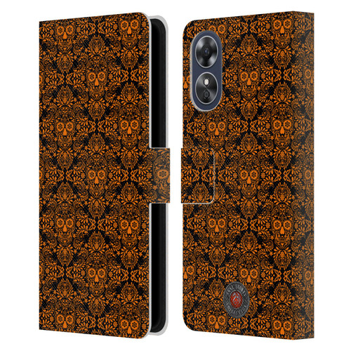 Anne Stokes Mix Fantasy Art Skull Fairy Pattern Leather Book Wallet Case Cover For OPPO A17