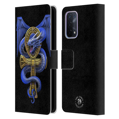 Anne Stokes Mix Fantasy Art Apep's Oracle Leather Book Wallet Case Cover For OPPO A54 5G