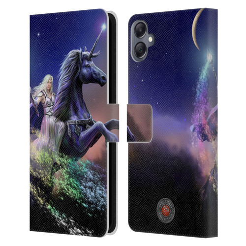 Anne Stokes Mix Fantasy Art Rainbow Magic Leather Book Wallet Case Cover For Samsung Galaxy A05
