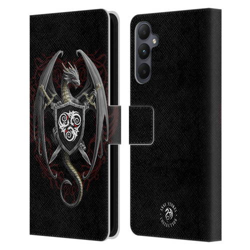 Anne Stokes Mix Fantasy Art Dragon Defender Leather Book Wallet Case Cover For Samsung Galaxy A05s