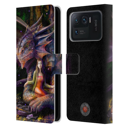 Anne Stokes Mix Fantasy Art Spirit Dragon Leather Book Wallet Case Cover For Xiaomi Mi 11 Ultra