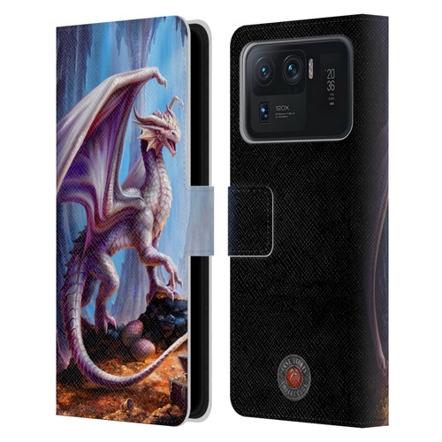 Anne Stokes Mix Fantasy Art Treasure Trove Leather Book Wallet Case Cover For Xiaomi Mi 11 Ultra