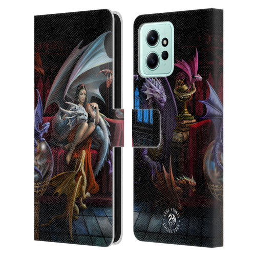 Anne Stokes Mix Fantasy Art Dragon Charm Leather Book Wallet Case Cover For Xiaomi Redmi 12