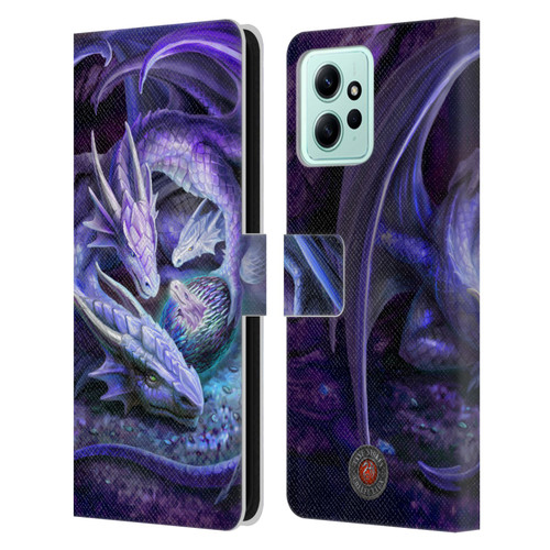 Anne Stokes Mix Fantasy Art Welcome Hatchling Leather Book Wallet Case Cover For Xiaomi Redmi 12