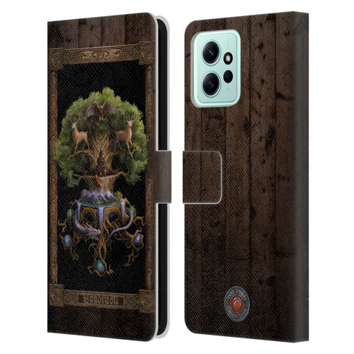 Anne Stokes Mix Fantasy Art Yggdrasil Leather Book Wallet Case Cover For Xiaomi Redmi 12