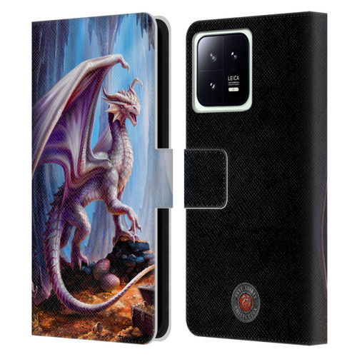 Anne Stokes Mix Fantasy Art Treasure Trove Leather Book Wallet Case Cover For Xiaomi 13 5G
