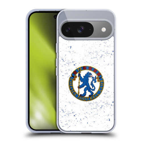 Chelsea Football Club Retro Kit and Stadium 1953 Crest Soft Gel Case for Google Pixel 9 / Pixel 9 Pro
