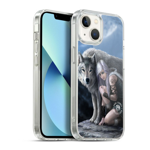 Anne Stokes Wolves Protector Soft Gel Case for Apple iPhone 13