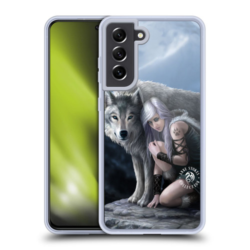 Anne Stokes Wolves Protector Soft Gel Case for Samsung Galaxy S21 FE 5G