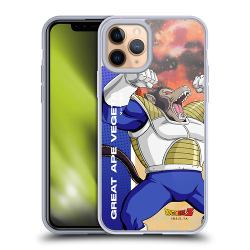 Dragon Ball Z Saiyan Arc Characters Great Ape Vegeta Soft Gel Case for Apple iPhone 11 Pro