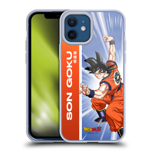 Dragon Ball Z Saiyan Arc Characters Son Goku Soft Gel Case for Apple iPhone 12 / iPhone 12 Pro