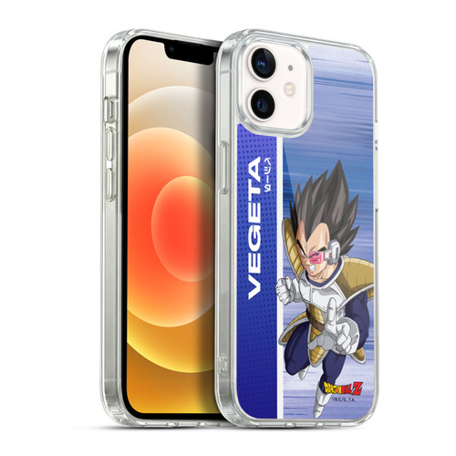 Dragon Ball Z Saiyan Arc Characters Vegeta Soft Gel Case for Apple iPhone 12 / iPhone 12 Pro & MagSafe