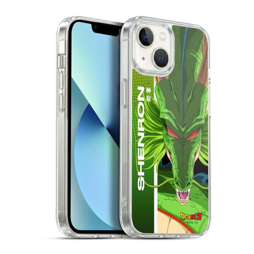 Dragon Ball Z Saiyan Arc Characters Shenron Soft Gel Case for Apple iPhone 13