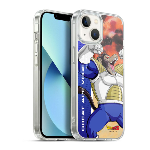 Dragon Ball Z Saiyan Arc Characters Great Ape Vegeta Soft Gel Case for Apple iPhone 13
