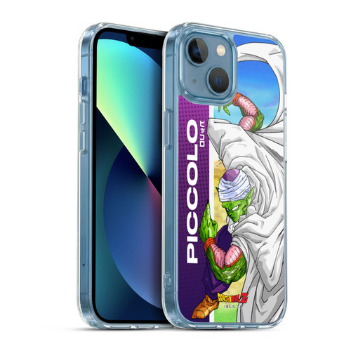 Dragon Ball Z Saiyan Arc Characters Piccolo Soft Gel Case for Apple iPhone 13 Mini & MagSafe