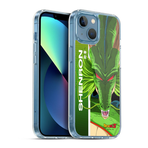 Dragon Ball Z Saiyan Arc Characters Shenron Soft Gel Case for Apple iPhone 13 Mini & MagSafe