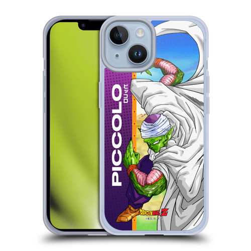 Dragon Ball Z Saiyan Arc Characters Piccolo Soft Gel Case for Apple iPhone 14