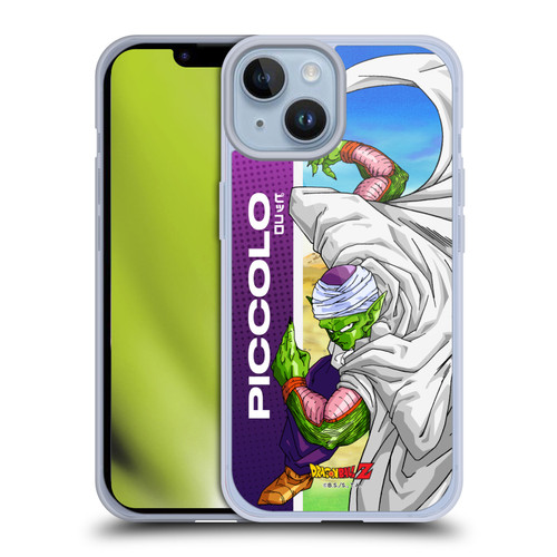 Dragon Ball Z Saiyan Arc Characters Piccolo Soft Gel Case for Apple iPhone 14